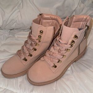 Brand New Blush Pink Guess Booties
